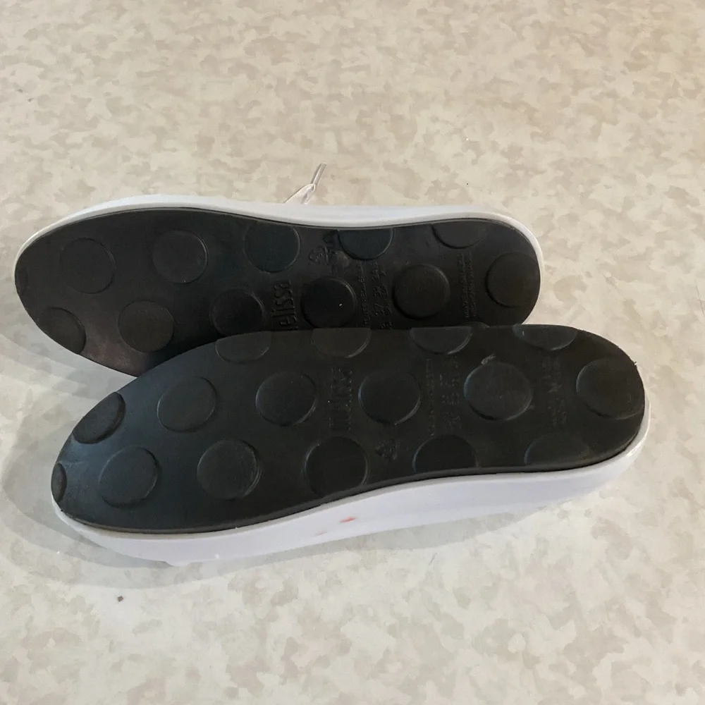 Melissa Minnie Mouse Elegant White Women's Shoes size 8 - Picture 7 of 7